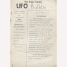 Merseyside UFO Bulletin (1968-1973) - v 01 n 1 - Jan/Feb 1968, worn, stains