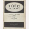 Hall, Richard H. (ed.): The UFO evidence (Sc) - Good, worn/torn cover, stains