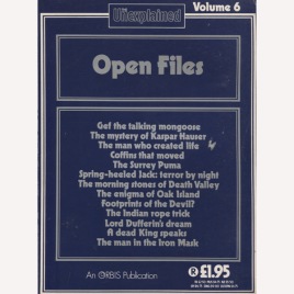 Brookesmith, Peter [ed.]: Open files: impossible happenings which have never been explained (Sc)