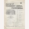 Journal of Transient Aerial Phenomena (1979-1989) - Vol 1 No 3 - July/Aug 1980