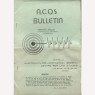 A.C.O.S. Bulletin (1977-1979) - 1977 No 10, 26 pages