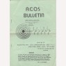 A.C.O.S. Bulletin (1977-1979) - 1978 No 13, 12 pages