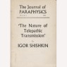 Journal of Paraphysics, The (1967-1970) - 1969 No 01
