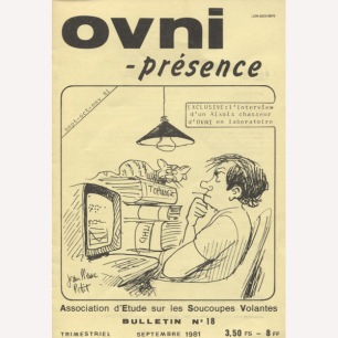 Ovni Présence (1981-1995) - No 18 1981 Sept, 20 pages