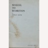 Oliver, Norman: Sequel to Scoriton (Sc) - Acceptable, stains on cover,