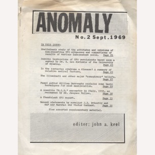 Anomaly (US) (1969 - 1974) - No 02 Sept 1969 worn (20 pages)