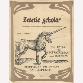 Zetetic Scholar (1978-1981)
