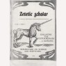 Zetetic Scholar (1978-1983) - 1978 Vol 01 No 01 copy 60 pages