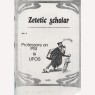 Zetetic Scholar (1978-1983) - 1979 No 05 125 pages copy