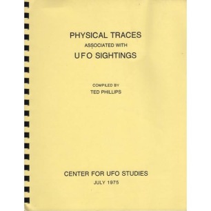 Phillips, Ted: Physical traces associated with UFO sightings (Sc) - Very Good (New)