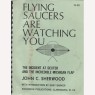 Sherwood, John C.: Flying saucers are watching you. - Good, ringbound, photo copy, colour on front cover
