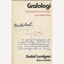Lundgren, Gustaf: Grafologi : vad handstilen berättar om människan. (Sc)
