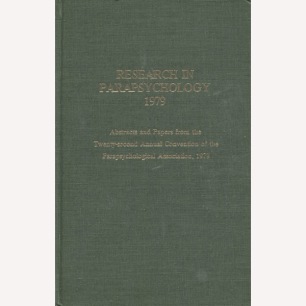 Parapsychological Association Convention : Research in parapsychology 1979