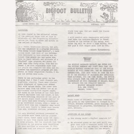 Bigfoot Bulletin (1977)