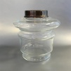 14''' hängoljehus (till bl.a. Torparelampor) glas/antikoxiderad (Oljehus till fotogenlampor)