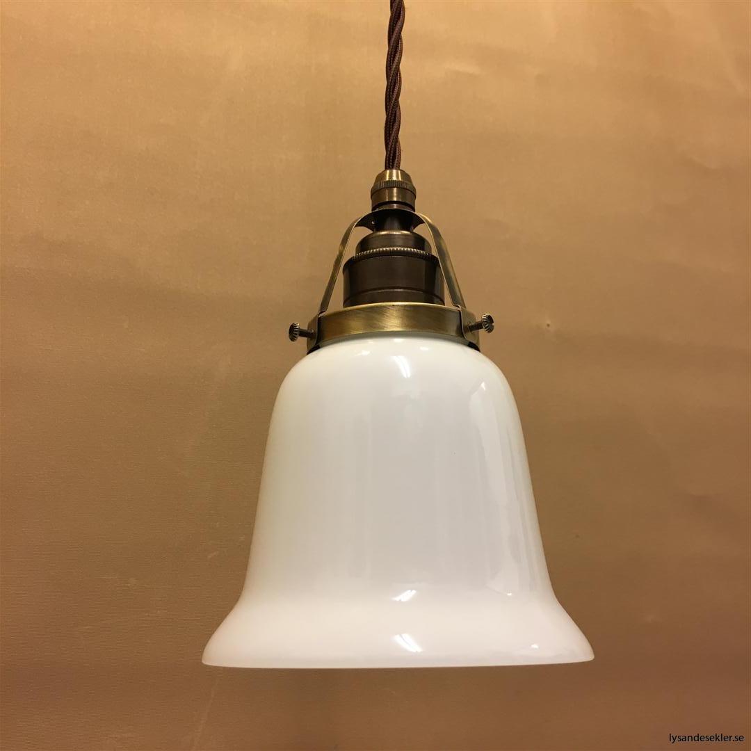 fönsterlampa tygsladd brun antik klofattning (26)