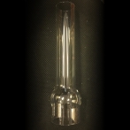 65 mm - Linjeglas 20''' extrasmal variant (Glas till fotogenlampa)
