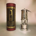 Gruvlykta Miner's Lamp - nickel - liten 17 cm