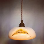 Retrolampa med tygsladd (äldre)