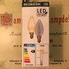 Glödlampa kron LED 2W - E14