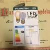 Glödlampa litet klot LED 2W - E27
