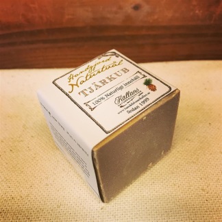 Schampokub tjära 125 gram / Jägartvål - Tjärschampo på kub Källans Naturprodukter 125 gram