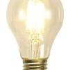 Volanglampa i glas med tygsladd (äldre) - TILLVAL: Glödlampa LED E27 normalform