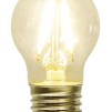 Liten taklampa gallerarmatur med skärm - Krom - Tillval: LED koltråd E27 litet klot glödlampa varmt sken