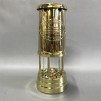Gruvlykta Miner's Lamp - mässing - mellan 22 cm