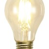 Gul 25 cm skomakarskärm med mässing/svart tygsladdsupphäng - TILLVAL: Glödlampa LED KOLTRÅD normal form E27