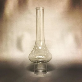 52 mm - Linjeglas 14''' / 15''' droppformad (Glas till fotogenlampa) - Linjeglas 14''' / 15''' (52 mm) droppformad modell