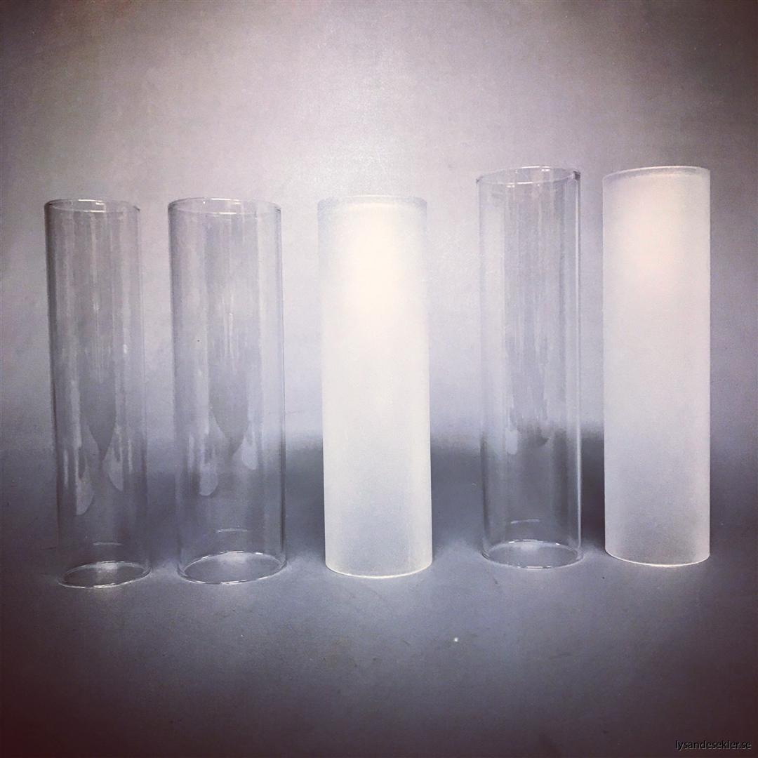 cylinderglas lampglas cylinderformat oljelampa fotogenlampa reservglas extraglas rakt