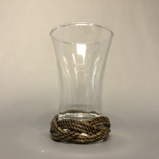 Snapsglas med tjärad knop - Nubbeglas med knop nederst