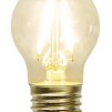 Vintagelampa med tygsladd (äldre) - TILLVAL: Glödlampa E27 litet klot LED