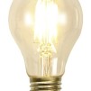Kopparlampa med tygsladd (äldre) - TILLVAL: Glödlampa LED E27 normalform