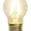 Mindre glaslampa med tygsladd (äldre) - TILLVAL: Glödlampa E27 litet klot LED