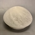 120 mm - Skärm vitmarmorerad extraliten - till Strindbergslampa