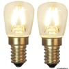 14''' elektrisk brännare (för E14 glödlampa) (Imitationsbrännare) - TILLVAL: Liten E14 päron-glödlampa 2-pack