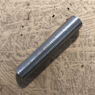 Gängad stång M10x1 rörnippel - 5 cm lång
