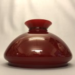 Vestaskärm vinröd - 235 mm (Skärm till fotogenlampa)