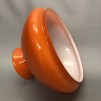Vestaskärm orange - 235 mm (Skärm till fotogenlampa)