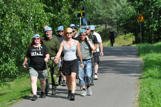 Här är gruppen som gick Halmstad - Ringenäs 2013