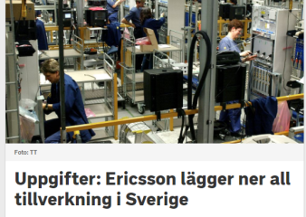 De uppe i ledningsgruppen på Ericsson, sov på föreläsningen på högskolan, då man gick igenom begreppet "bad-will" (bild källa: svt) De uppe i ledningsgruppen på Ericsson, sov på föreläsningen på högskolan, då man gick igenom begreppet "bad-will" (bild källa: svt)