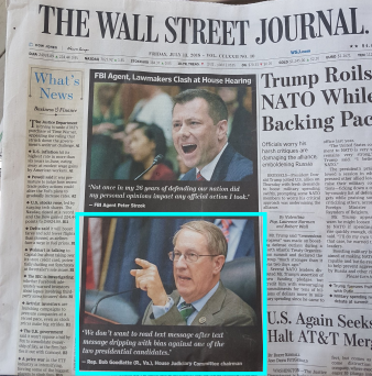 Ordförnade för lagkomitén vill inte se SMS efter SMS fyllda med negativ skit riktad mot en av presidentkandiaterna (källa: Wall Street Journal). Ordförnade för lagkomitén vill inte se SMS efter SMS fyllda med negativ skit riktad mot en av presidentkandiaterna (källa: Wall Street Journal).