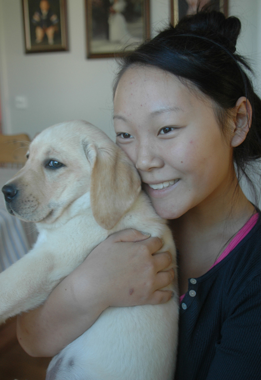 A puppy brings the whole family together in a sweet and very important project. A puppy brings the whole family together in a sweet and very important project.