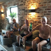Män i spa