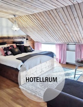 Logi hotellrum på Hotell & SPA Lögnäs Gård utanför Laholm i södra Halland