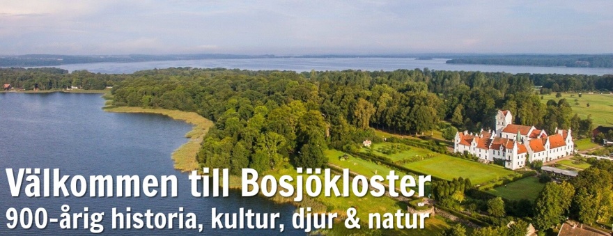 VÄLKOMMEN TILL BOSJÖKLOSTER, DET VITA SLOTTET PÅ EN HALVÖ I RINGSJÖN VÄLKOMMEN TILL BOSJÖKLOSTER, DET VITA SLOTTET PÅ EN HALVÖ I RINGSJÖN