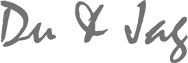 du & jag logotype du & jag logotype