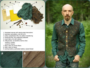 Beställ ett kit som skickas rakt hem till brevlådan. Varje kit innehåller både material, mönster och en steg-för-steg beskrivning. Beställ ett kit som skickas rakt hem till brevlådan. Varje kit innehåller både material, mönster och en steg-för-steg beskrivning.